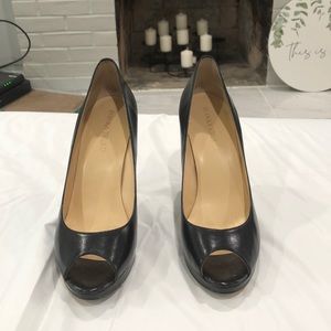 Peep Toe Platform Pump